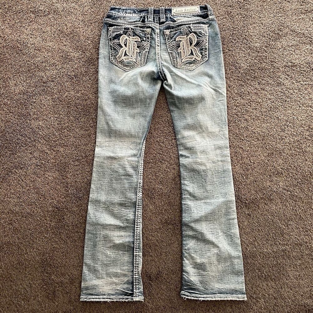 Rock Revival Jeans Women's Size 28 Boot Saoirse B202 Low Rise NWOT